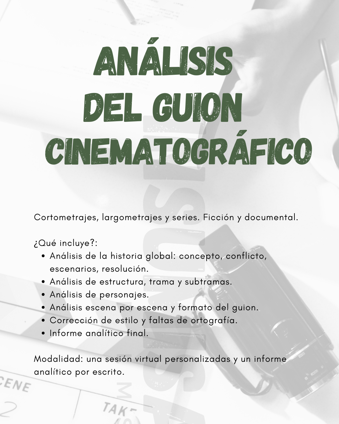 Asesoría de Guion